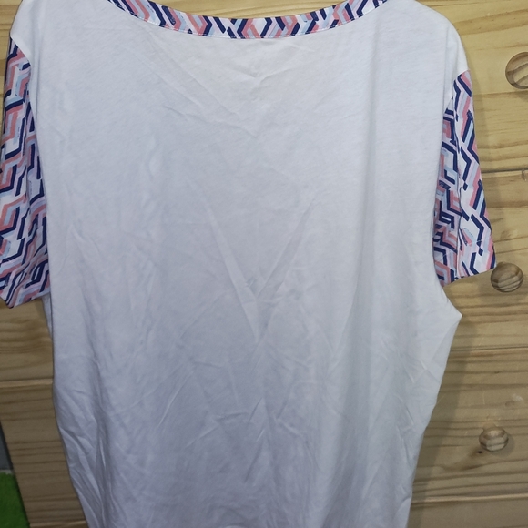 Van Heusen, XXL, white, blue, coral. - Picture 2 of 3